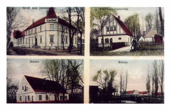 Postkarte Jannowitz